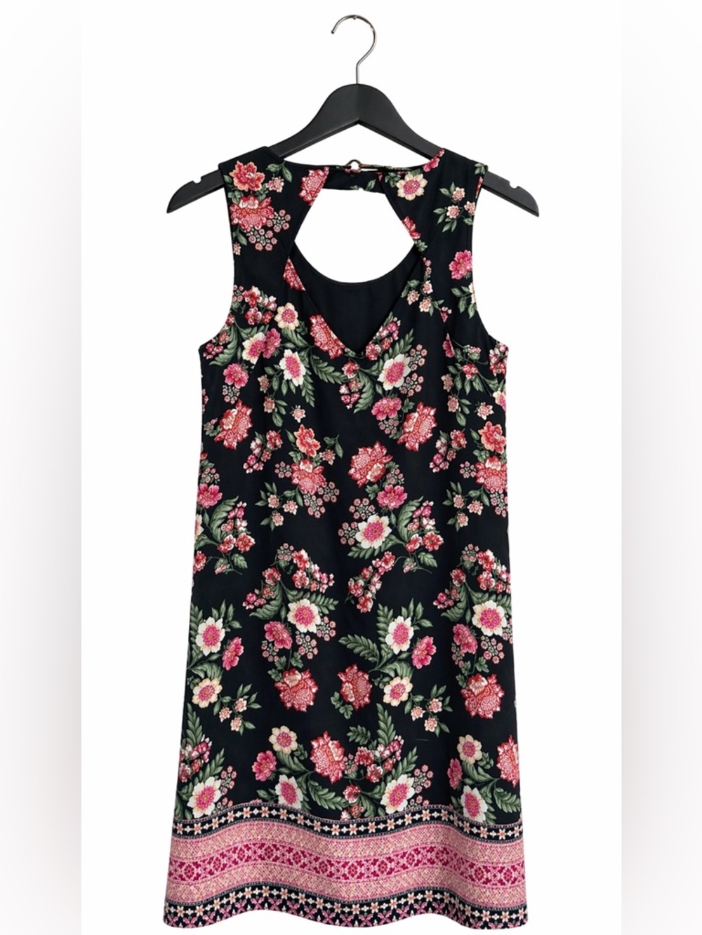 Pink Republic Shift Dress Juniors Small Sleeveless Keyhole Back Lightweight - Picture 2 of 2